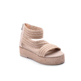 Sandal Flat Burlap K-14