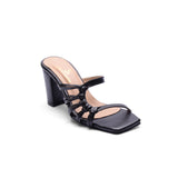 Slipper Heel Leather Elegant X-9