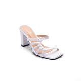 Slipper Heel Leather Elegant X-9