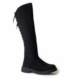 Long Boot Suede With Rope and Zipper LB-46