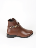 Ankle Boot Leather With Accessories G-50