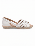 Sandal Flat Leather With Straps SF-57