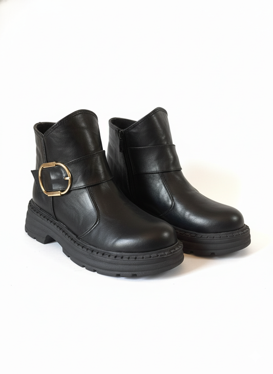 Ankle Boot Leather Easy to wear G-58