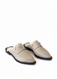 Mules Flat Suede With Diamond SB-23