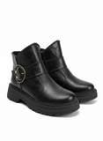 Ankle Boot Leather For Woman G-55