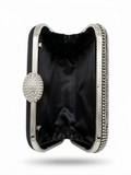 crossbody evening bag with cascading waterfall design ZS-8