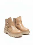 Ankle Boot Leather For Woman G-55