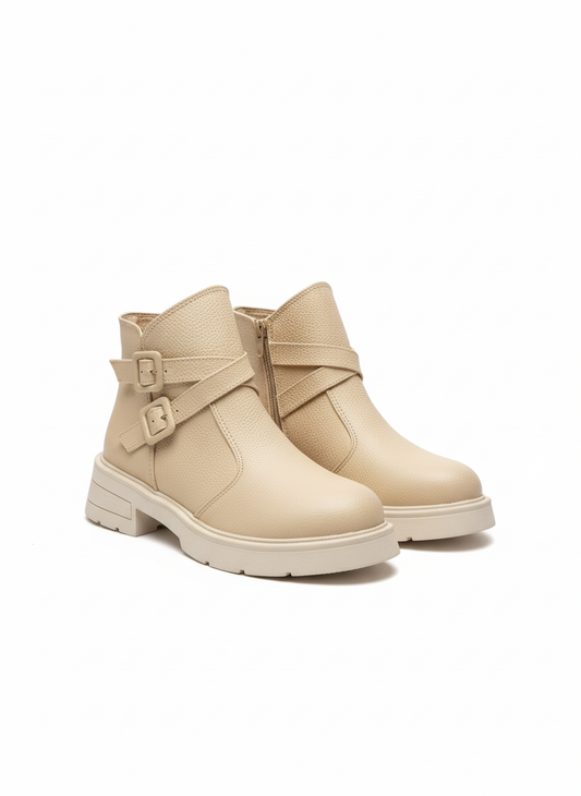 Ankle Boot Leather Elegant G-59