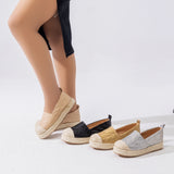 Ballerina Leather With Burlap BN-10