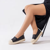 Ballerina Leather With Burlap BN-10