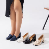 Shoes Mid Heels Leather GZ-4