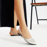 fabric Flat Mule SB-7