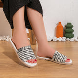 Slipper Flat Fabric Elegant And Special SL-209