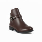 Ankle Boot Leather With Accesories G-54