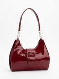 Shoulder Bag Glossy Leather ZC-9