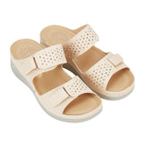 Slipper Medical Heel Flat Leather SL-197