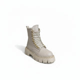 Ankle Boot Leather With Rope E-101