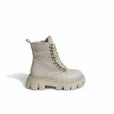 Ankle Boot Leather With Rope E-101