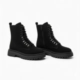 Ankle Boot Leather With Rope E-101