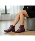 BOOT FLATS LEATHER - G-22