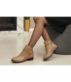 BOOT FLATS LEATHER - G-23