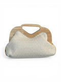 Handbag Wood And Fabric ZS-14