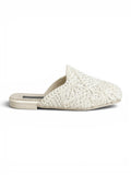 Mules Flat Burlap Elegant SB-705
