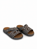 Slippers Fabric Flat With Buckle SL-219