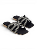 Slipper Flat Diamond Stylish SL-225