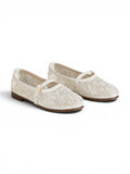 Ballerina flats fabric embroidered BF-811