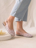 Ballerina Flat Dentelle With Buckle BF-809