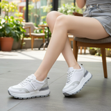 Sneakers Flat Leather Stylish KO-106