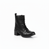 Ankle Boot Leather With Rope E-26