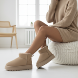 Shoes Suede Mid Heel Stylish AG-2