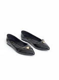 Ballerina Flat Leather Glossy BN-516