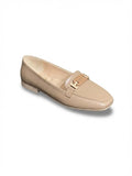 Ballerina Flat Leather Elegant With Accesories BN-517