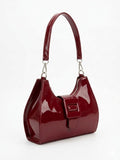 Shoulder Bag Glossy Leather ZC-9