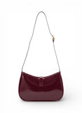 Shoulder Bag Leather Glossy ZC-7