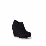 Suede Heel Boot BW-10