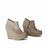 Suede Heel Boot BW-10