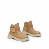 Ankle Boot Flat Leather G-56