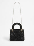 crossbody evening bag In the form of artistically distributed drops ZS-12
