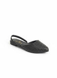Mules Flat Leather Elegant BF-801