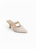 Shoes Mid Heels Suede F-602