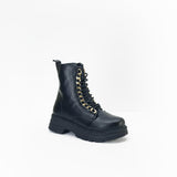 Ankle Boot Leather With Rope E-101