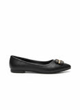 Ballerina Flat Leather Pointed BN-518