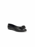 Ballerina Flat Leather Pointed With Bow BN-519