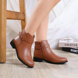 BOOT FLATS LEATHER - G-16