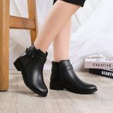BOOT FLATS LEATHER - G-16