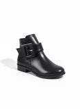 Ankle Boot Leather With Zipper G-25